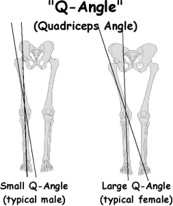 q-angle affecting squats and knees